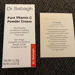 Dr. Sebagh pure vitamin C powder cream